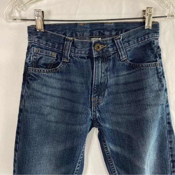 Free Planet Boys Heavy Stitch Design Pocket Blue Jeans - Picture 2 of 7